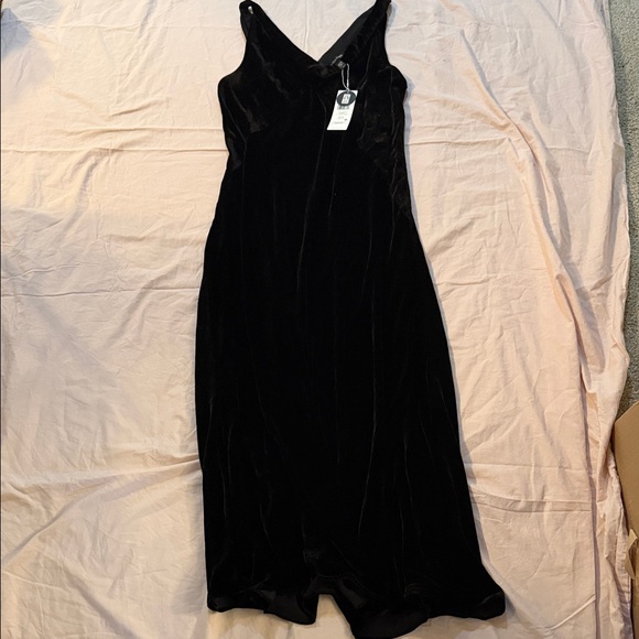 eileen fisher dress black V Neck Eileen Fisher Long Dresses Velvet V-Neck Dress In Black Eileen Fisher